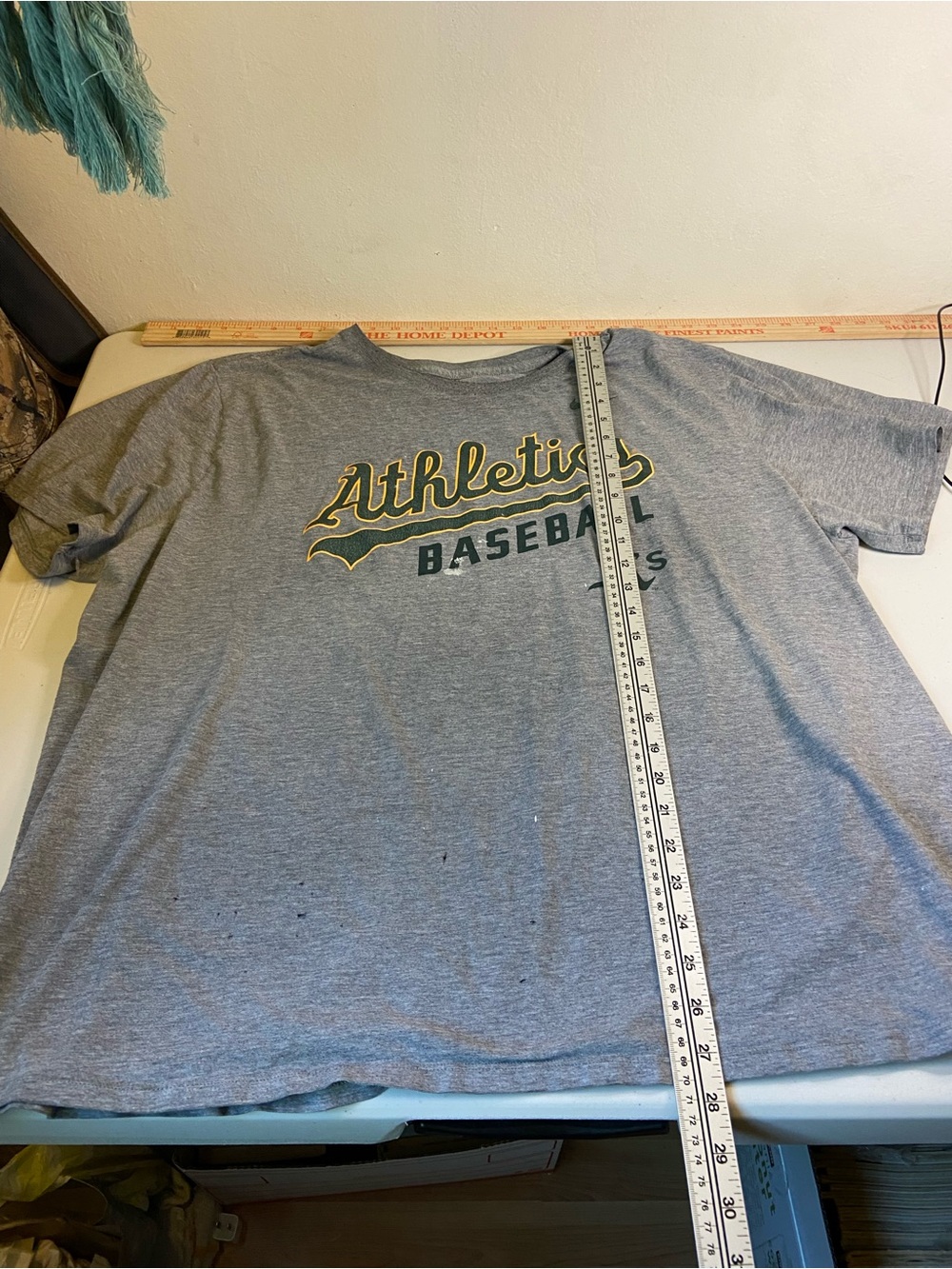 Nike Gray Athletics Baseball Graphic Tee